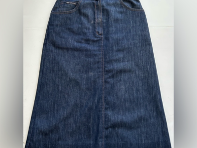 Vintage Koret City Blues denim straight skirt Waist