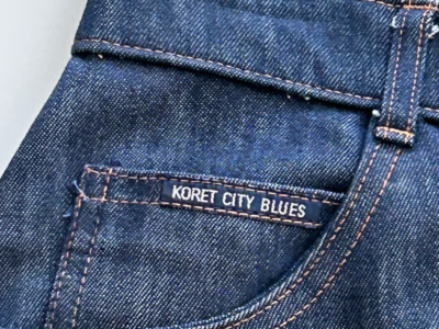 Vintage Koret City Blues denim straight skirt Waist