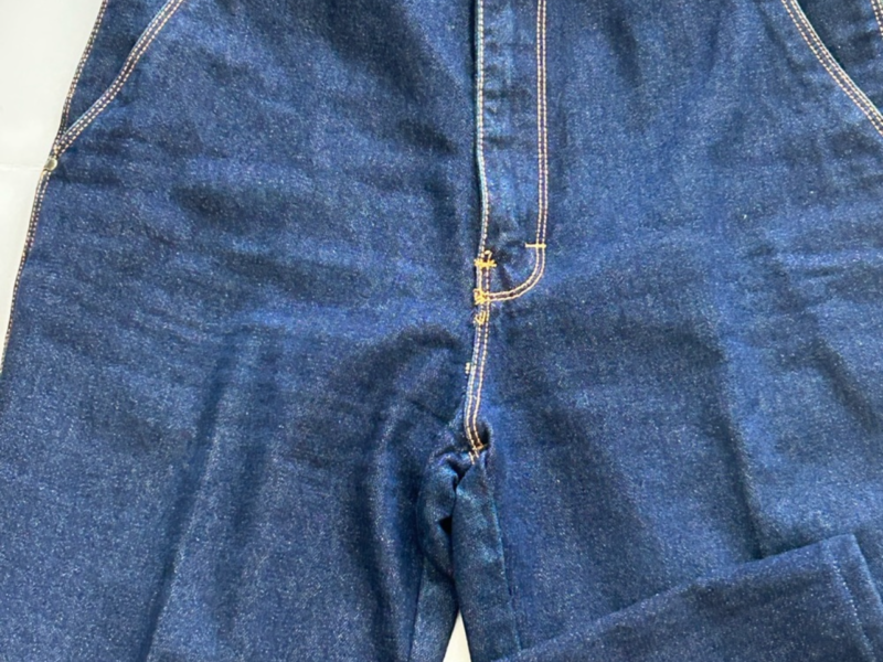 Vintage Brittania Pentimento junior denim jeans Size 11 Made in Hongkong 100% cotton