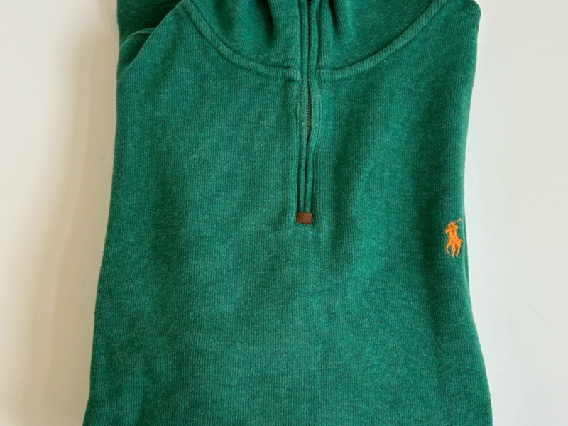 SOLD Polo Ralph Lauren quarter zip men pullover Size XL