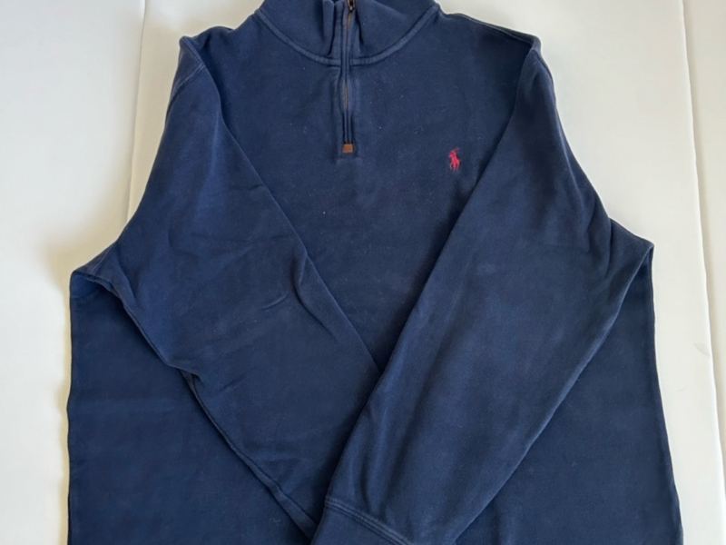 Polo Ralph Lauren quarter zip men pullover Size XL