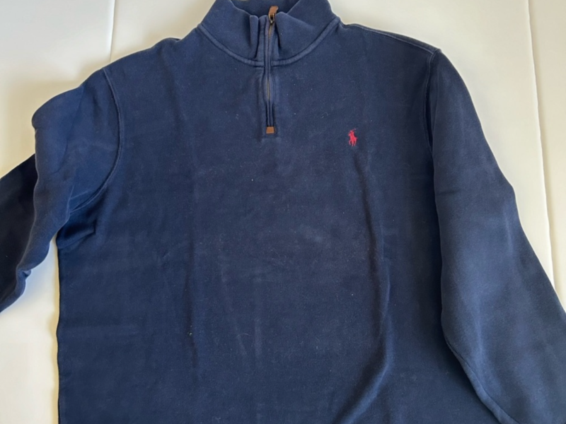 Polo Ralph Lauren quarter zip men pullover Size XL