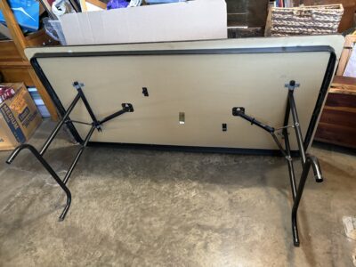 Used 72" long folding table