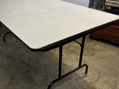 Used 72" long folding table