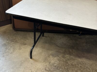 Used 72" long folding table