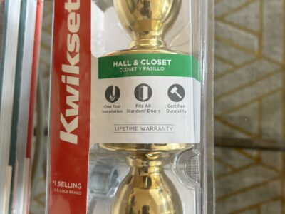 Kwikset Hall & Closet Door lock