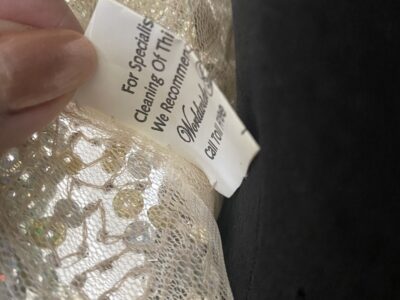 Preowned JoVani gown size 12 but altered to fit petite 2-4