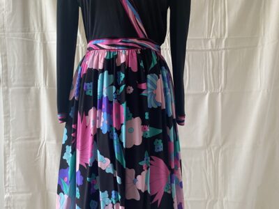 SOLD Preowned vintage Averardo Bessi floral dress Size 12