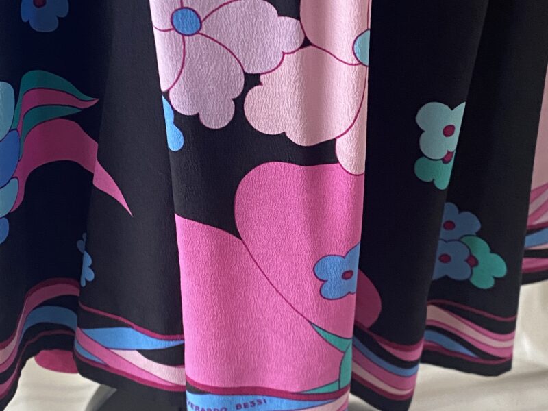 SOLD Preowned vintage Averardo Bessi floral dress Size 12