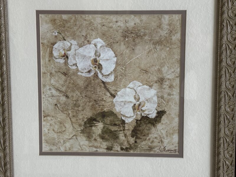 Pair of Zhang Squares picture frames by B J Zhang