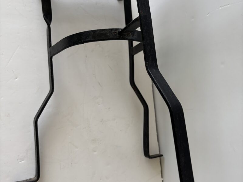 Vintage brass hearth trivet