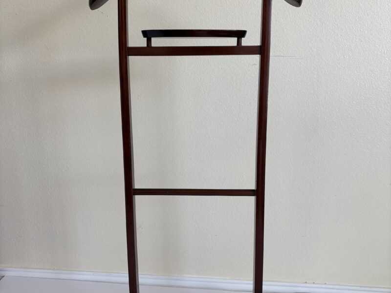 Vintage Valet Rack or Butler rack portable coat hanger made in Italy