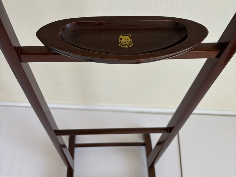 Vintage Valet Rack or Butler rack portable coat hanger made in Italy