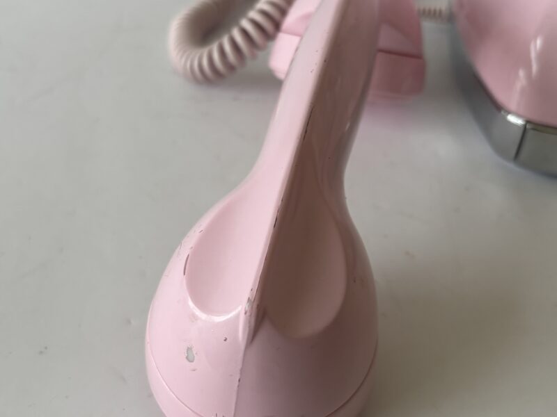 Vintage pink phone