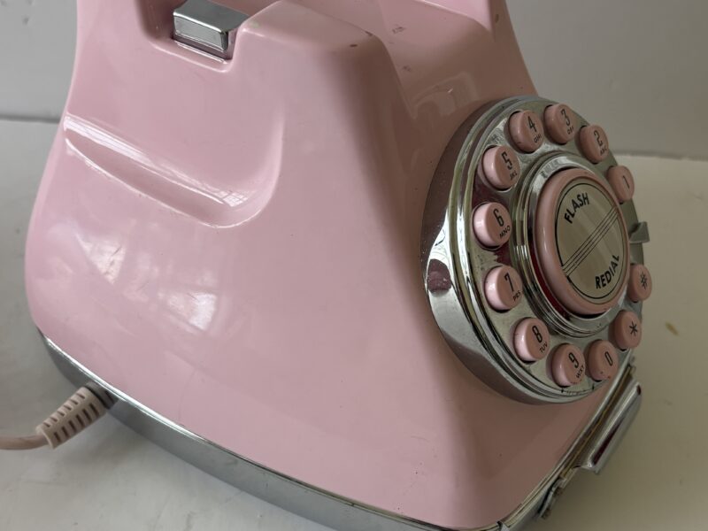 Vintage pink phone