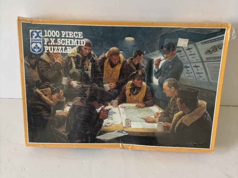 Sealed Vintage 1000 piece F.X.Schmid Puzzle in box