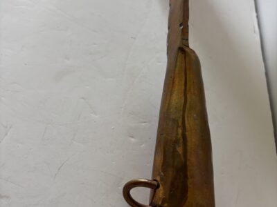 Copper fireplace ash shovel