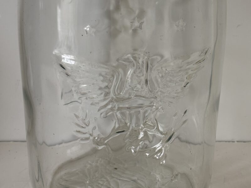 Antique Large Mason Jar Pickle Jar patent 1858