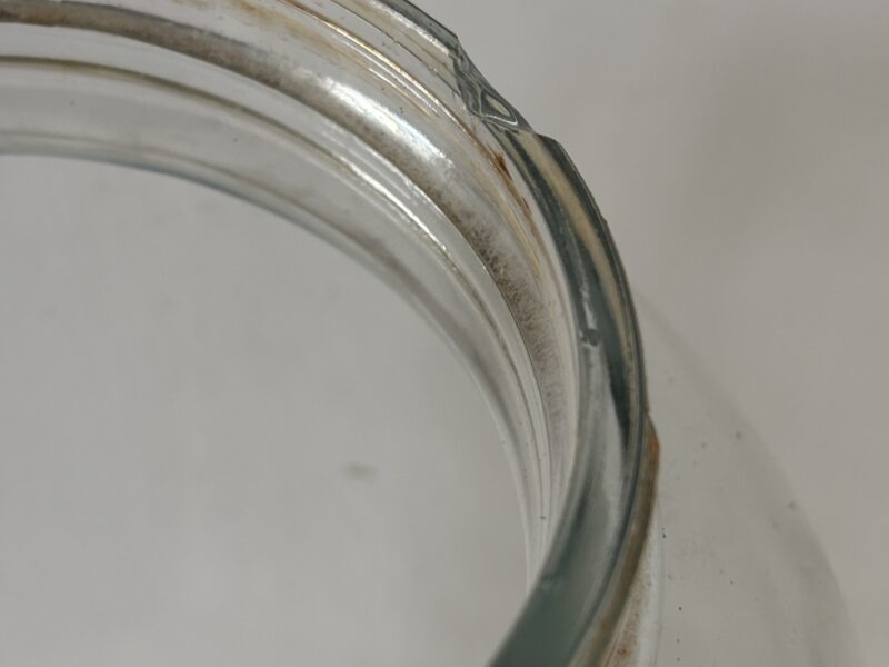 Antique Large Mason Jar Pickle Jar patent 1858