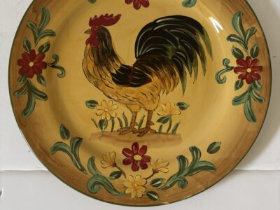 Honey Rooster 14" platter