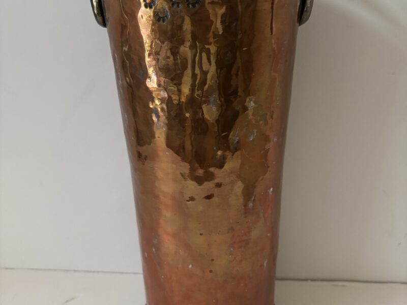 Vintage copper and brass handcrafted wine chiller cooler