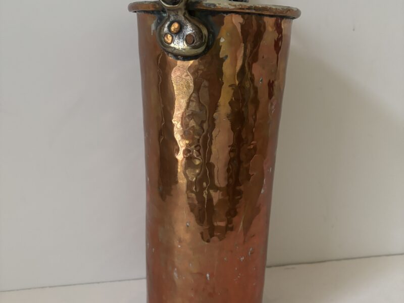 Vintage copper and brass handcrafted wine chiller cooler