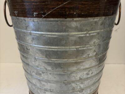 "Reindeer Food" Christmas metal buckets