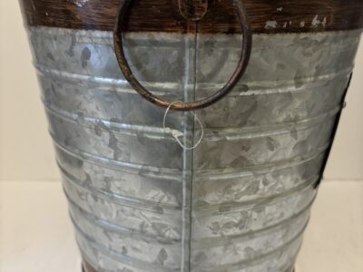 "Reindeer Food" Christmas metal buckets