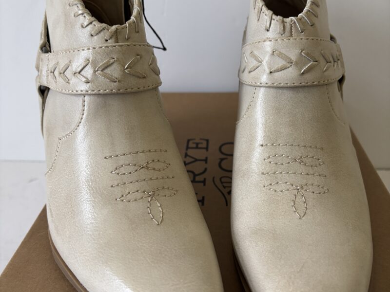 Frye and Co Ankle high heels Palma size 8.5 Stone BNIB Shoes