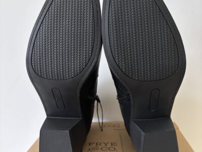 Frye and Co. Palma Black Heels Women Sz 9.5 Ankle