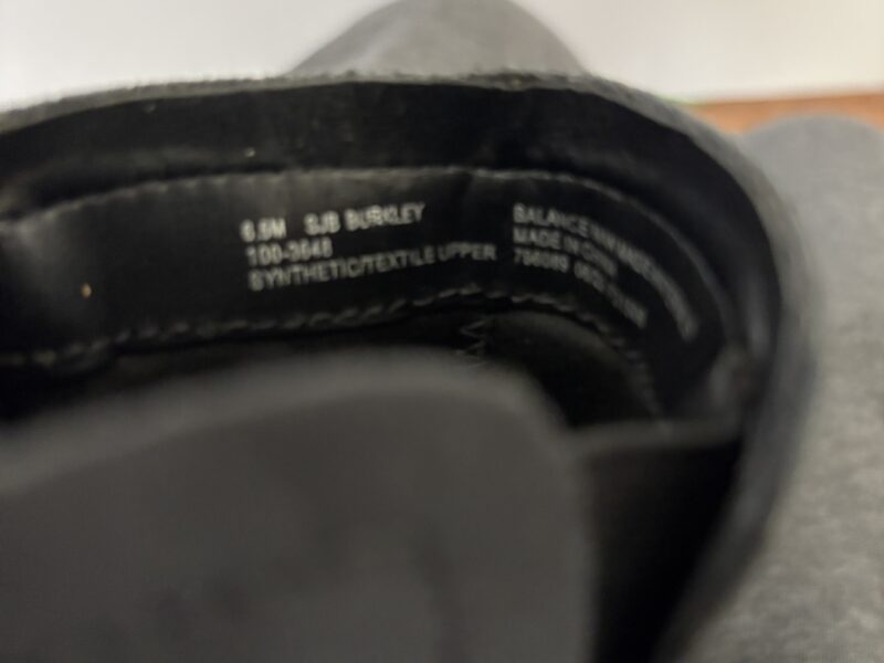 St. John's bay Burkley Black 6.5M Women's