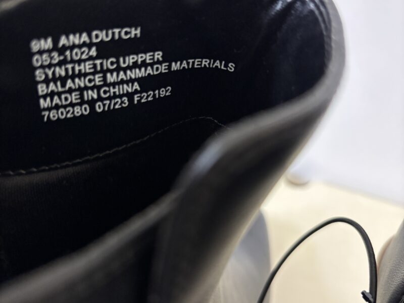 ANA Dutch Black Shoes sz 6M women's
