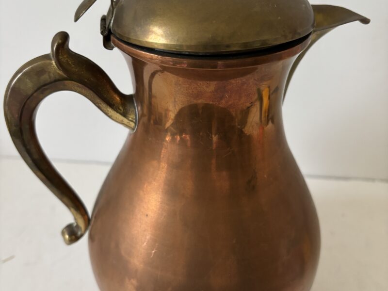 Vintage Brass and Copper teapot made in Holland