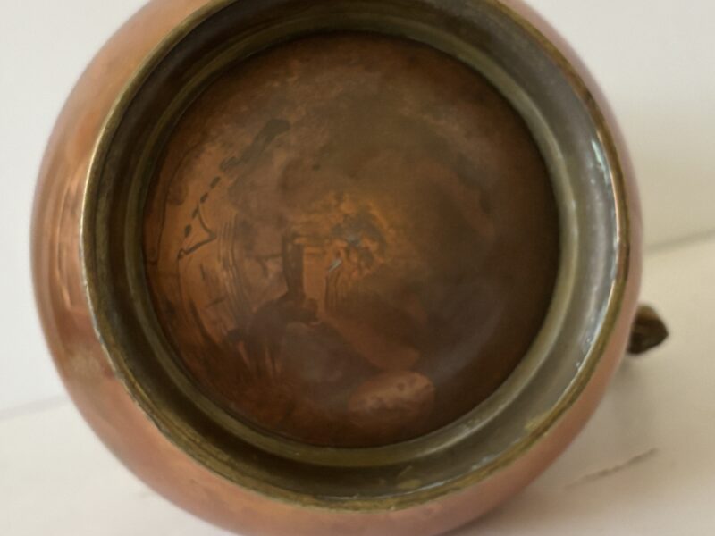 Vintage Brass and Copper teapot made in Holland