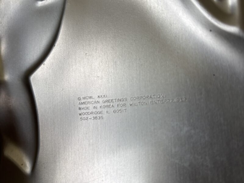 Strawberry Shortcake Wilton Aluminum mold