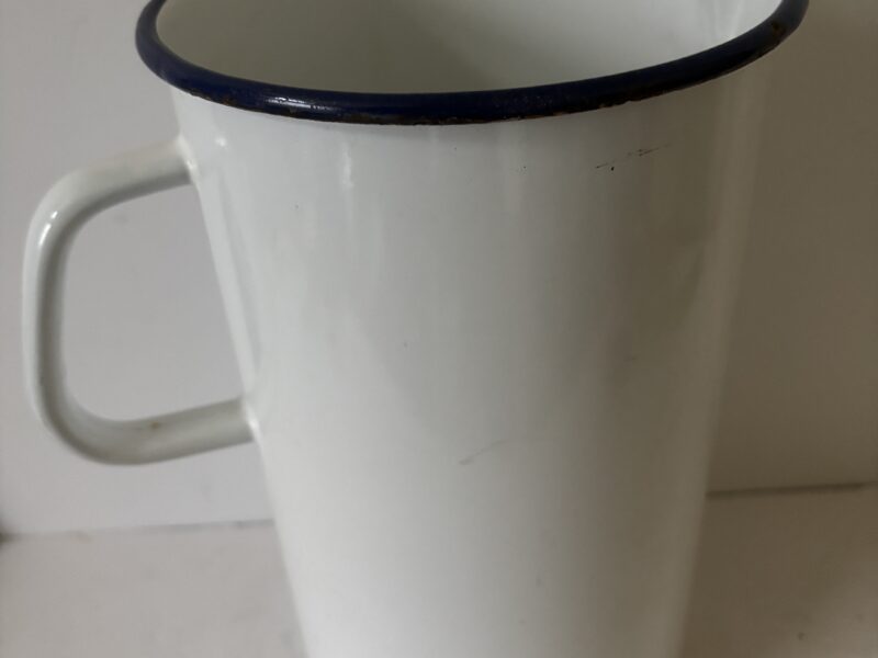 Large enamel 12" tall measuring cup 5 liter