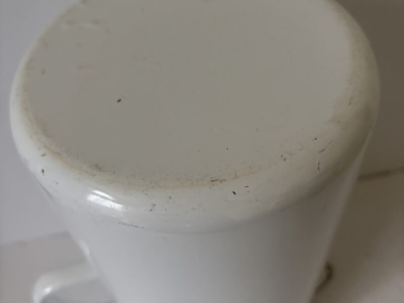 Large enamel 12" tall measuring cup 5 liter