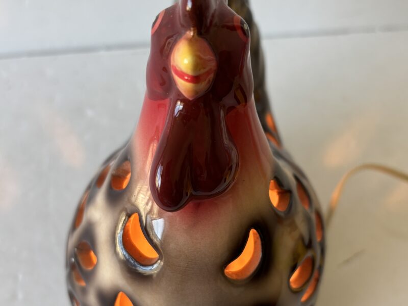 Rooster table or counter top lamp Night light