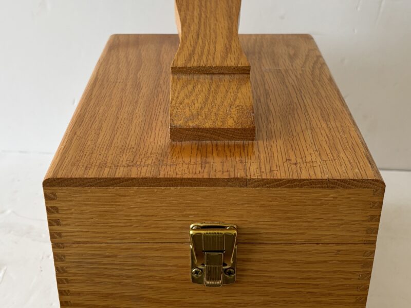 Vintage Wooden Shoe Shine shoe polish box