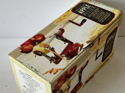 Triple Action Apple Potato Peeler Red in box