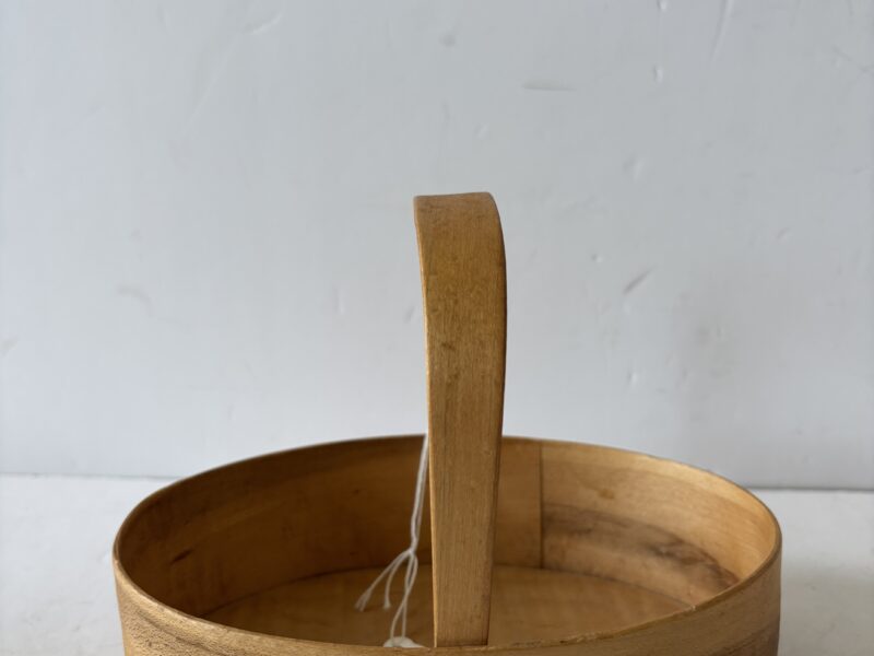 Vintage signed shaker or shaker style bentwood 2 finger basket