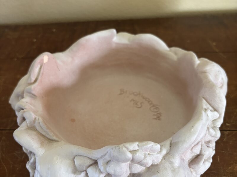 Vintage Brookwood Easter 9-inch candle dish or candy dish