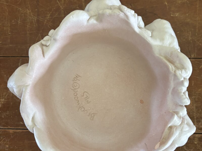 Vintage Brookwood Easter 9-inch candle dish or candy dish