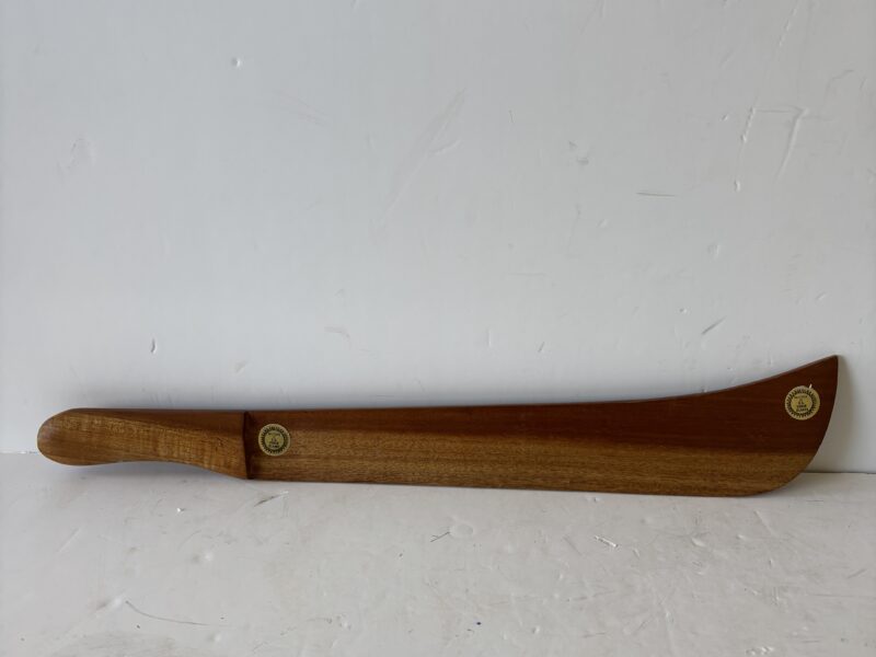 Travel souvenir from Virgin Islands wooden 18" bolo machete