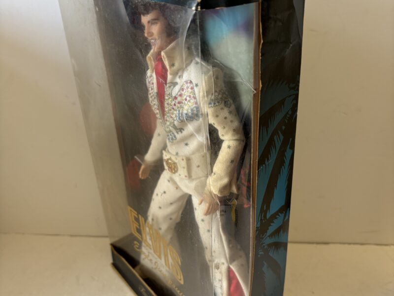 Elvis 12" figure in White Eagle Jumpsuit Made by Mattel 2000