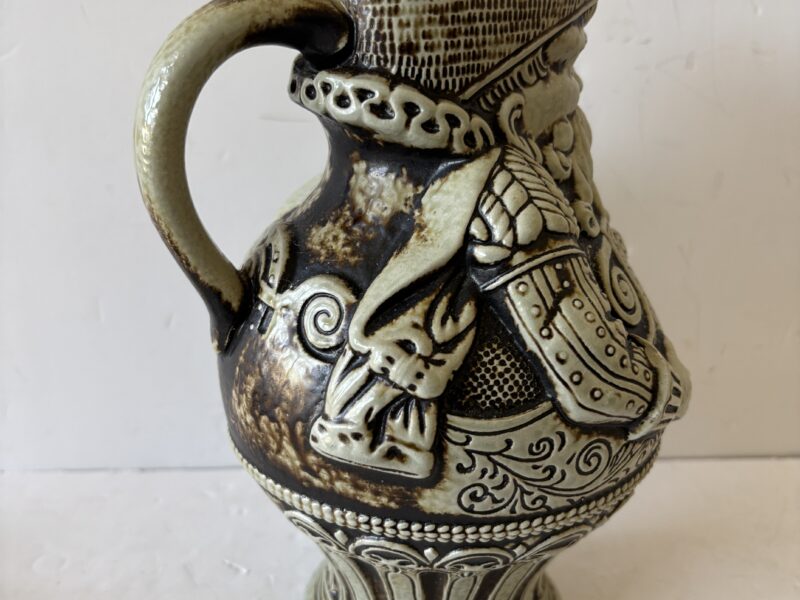 German beer pitcher figural 9.5" tall