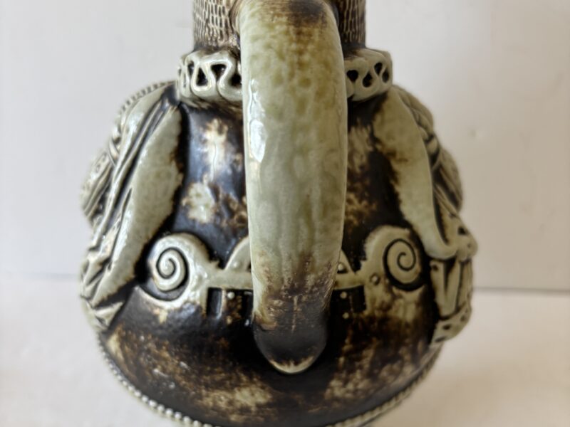German beer pitcher figural 9.5" tall