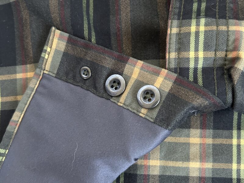 Preowned men Alaskan HeadGear by Duluth Trading Co. long sleeve plaid shirt M