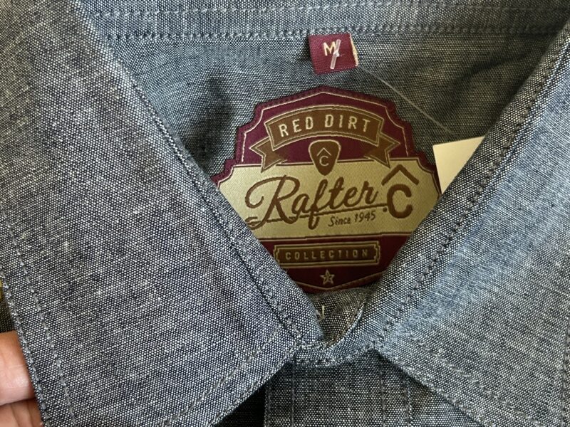 NWOT Rafter C long sleeve shirt M