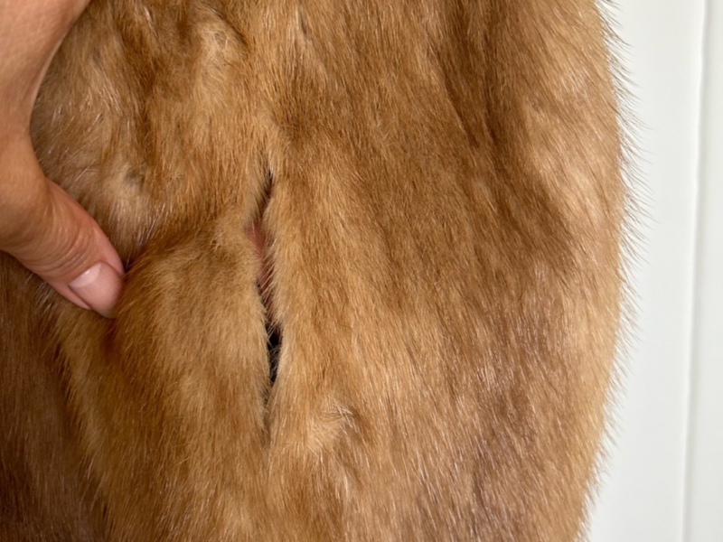 Women fur coat